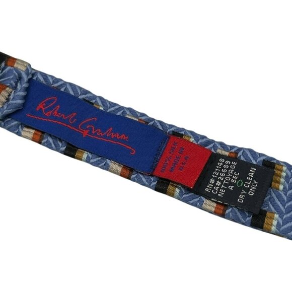 Robert Graham Multi Pattern Adjustable Silk Bowtie - Picture 5 of 7
